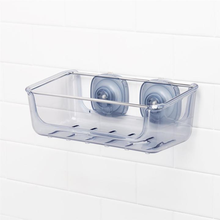 Actual product image OXO Good Grips Shower Basket Rectangular with Suction Cup Holder