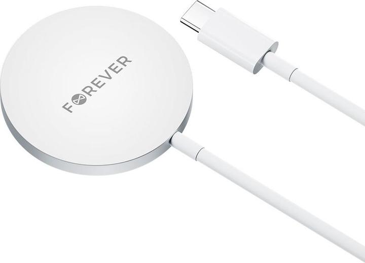Image du produit Forever MAWC-100 chargeur magnétique sans fil 15W gris (15 W)