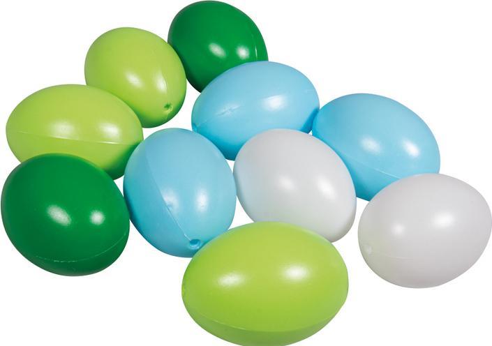 Actual product image Rayher Deco Eggs Pastel, 10 pc. (10 x)
