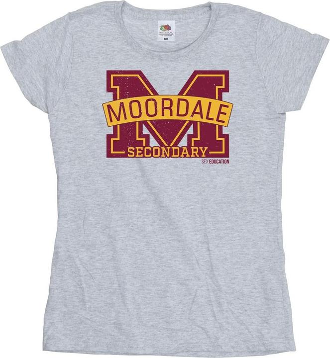 Produktbild Netflix Sex Education Moordale Cracked M Logo 2 TShirt (S)
