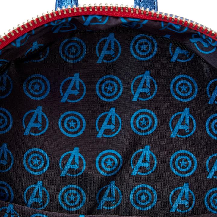 Immagine prodotto Loungefly : Mini zaino Marvel Shine Captain America Cosplay