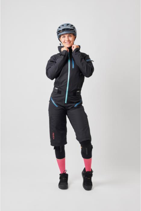 dirtlej Dirtsuit Pro Edition Ladies, schwarz/mint, XL (XL)