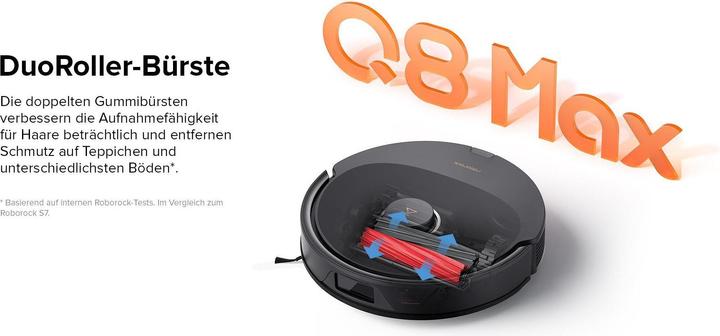 Produktbild Roborock Q8 Max (Saugwischroboter)