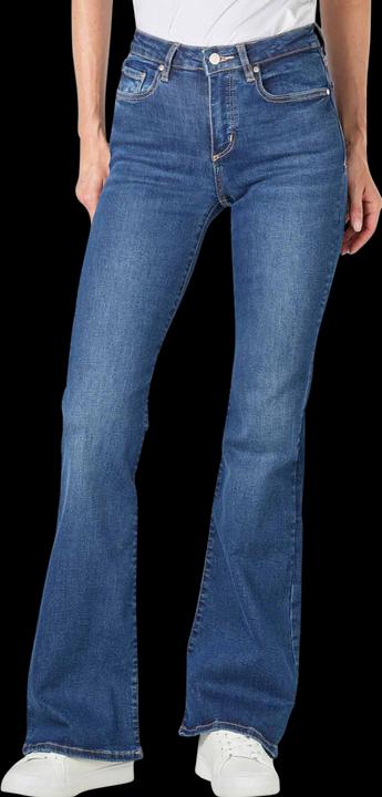 Armedangels Mid Waist Anamaa Jeans Flared Clean Dark Blue