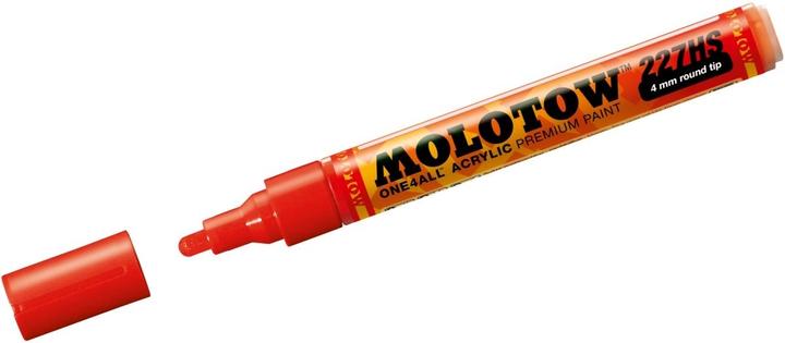 Actual product image Molotow Felt-tip pen One4all 227HS traffic red 013 (Red, 4 mm, 1 x)