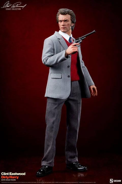 Image du produit Sideshow L'Inspecteur Harry figurine 1/6 Clint Eastwood Legacy Collection Harry Callahan 30 cm