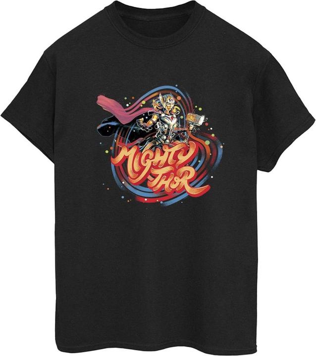 Immagine prodotto Thor Love And Thunder Mighty Thor Swirl Maglietta Ampia Donna (XL)