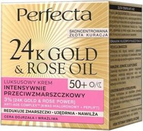 Produktbild Perfecta 24K Gold & Rose Oil Anti-Wrinkle Cream 50+ 50Ml (50 ml)
