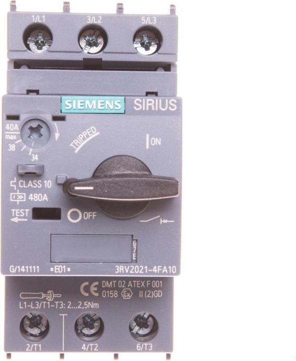 Produktbild Siemens CIRCUIT-BREAKER SZ S0,N RELEASE,34-40A