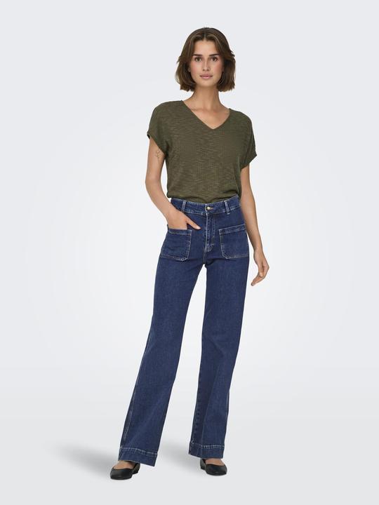 Produktbild Only ONLJUICY Hohe Taille Weiter Beinschnitt Jeans Jeans mit weitem Bein (W29/L32)