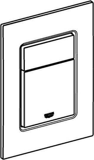 Actual product image Grohe Cover plate SKATE CS 130x172mm wa sun bent