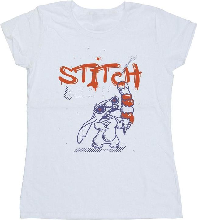 Immagine prodotto Disney Lilo & Stitch Ice Creams Maglietta Donna (M)