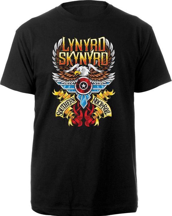 Immagine prodotto Lynyrd Skynyrd Maglietta unisexe adulte en coton Southern Rock & Roll (S)
