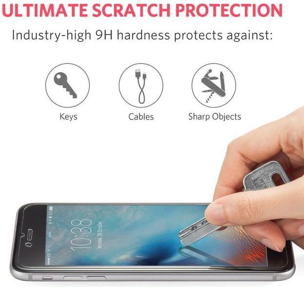 Actual product image Hat Prince Protective glass 0.26mm (1 Piece, HTC 10 Lifestyle, HTC 10)
