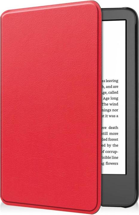 Actual product image Cover-Discount Kindle 2022 (6.0 / 11.Gen.) - Protective Cover Case red (Kindle)