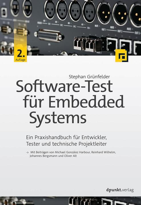 Produktbild Software-Test für Embedded Systems (Deutsch, Stephan Grünfelder, 2017)