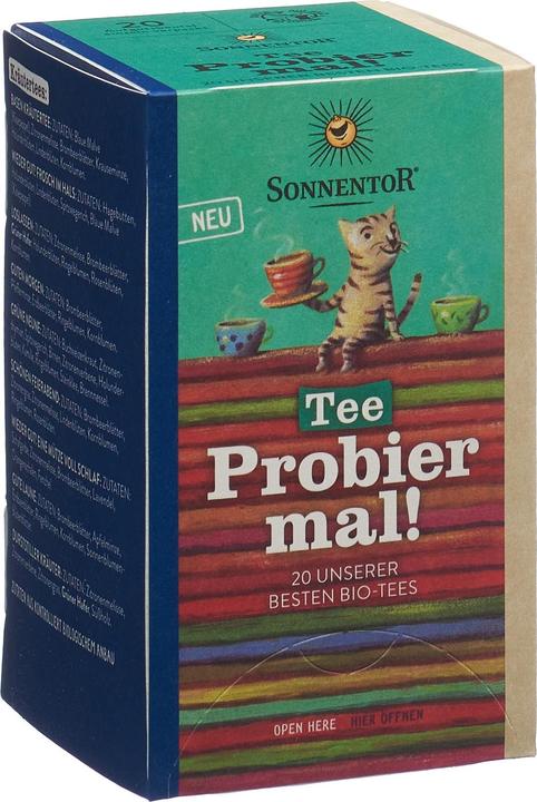 Produktbild Sonnentor Probier mal kennenlernen Tee assortiert (34.40 g)
