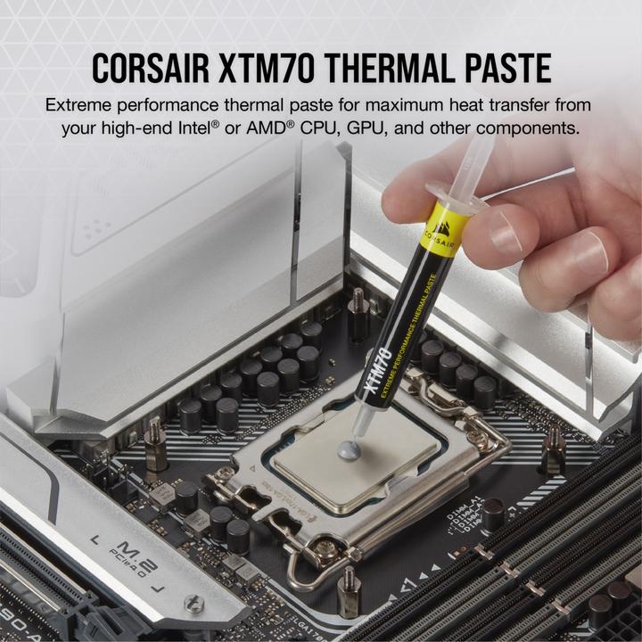 Immagine prodotto Corsair XTM70 Kit di pasta termica a prestazioni estreme, 3g (50 g)