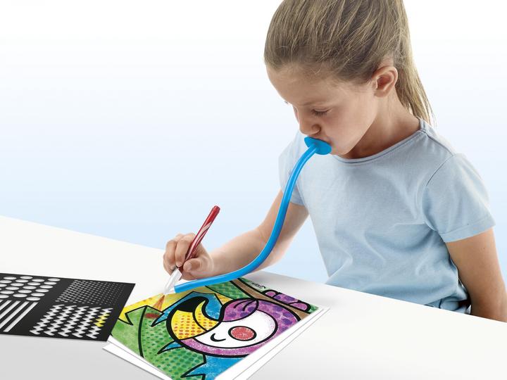 Actual product image Maped Blow Pen Art Set of 6 with Accessories (Multicoloured, 6 x)