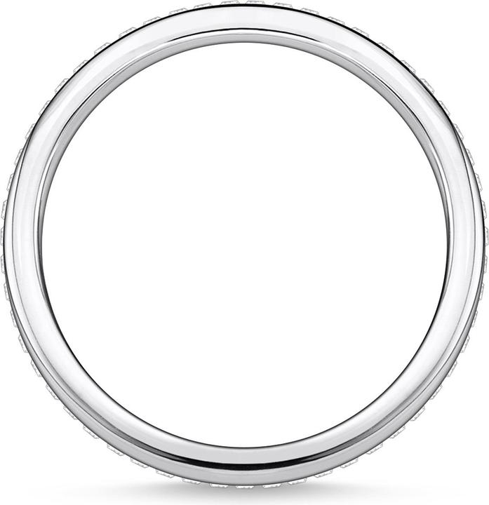 Produktbild Thomas Sabo Ring Doppel Weisse Steine Silber (60, 925 Silber)