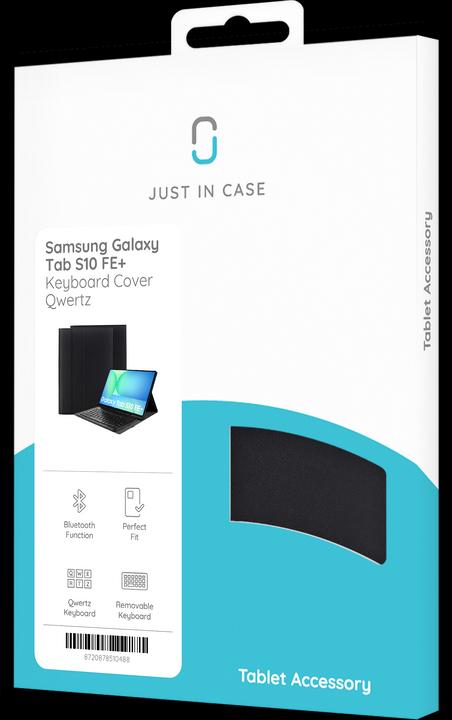 Produktbild Cazy Qwertz Tastatur Hülle mit magnetisch Abnehmbarer Tastatur (DE, Samsung Galaxy Tab S10 FE+)