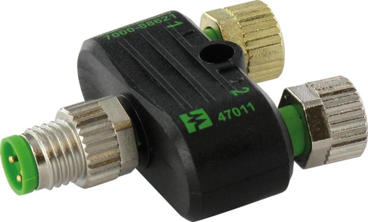 Immagine prodotto Murr Elektronik Pezzo a T SlimLine M8-St 4pin 2x M8-Bu 3pin