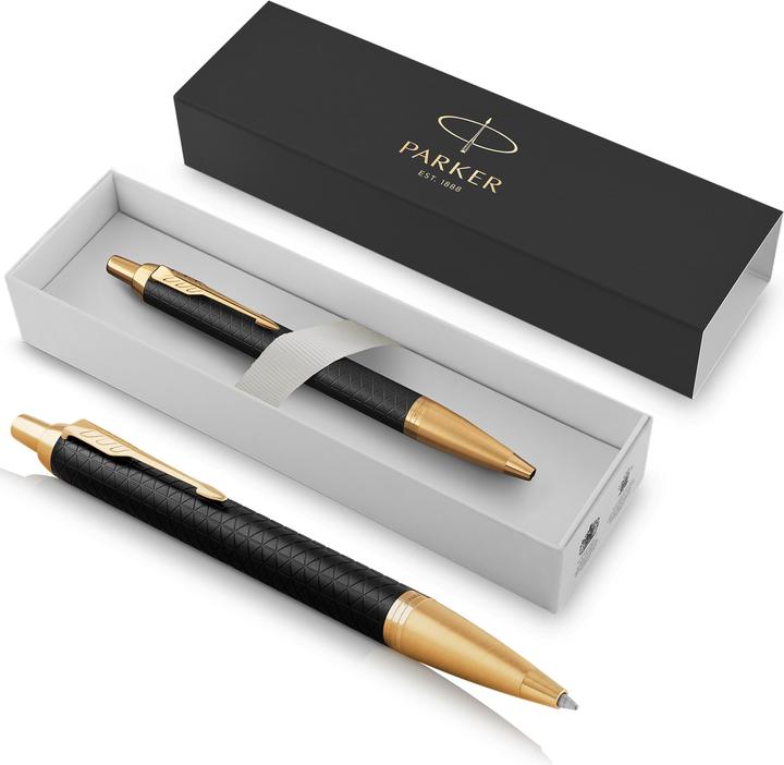 Produktbild Parker Pen IM Premium Black/Gold G.C. (Schwarz, 1 x)