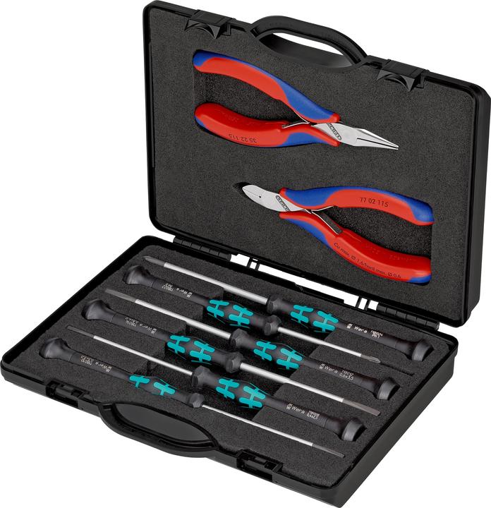 Produktbild Knipex Elektronikzangen-Set (217 mm)