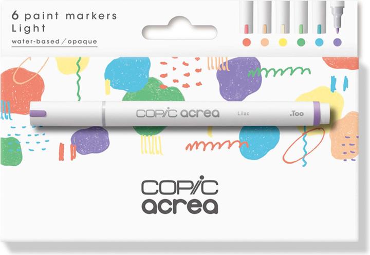 Copic Marker acrea Set Light (Multicolor, 0.80 mm)
