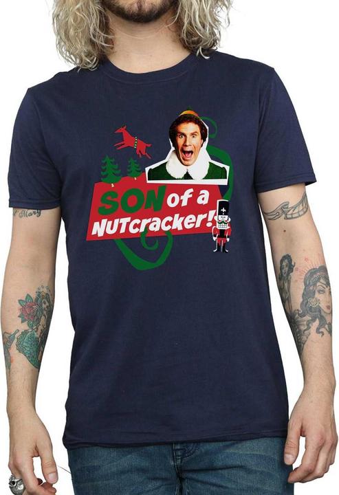 Immagine prodotto Elf Son Of A Nutcracker Maglietta Uomo (XXL)