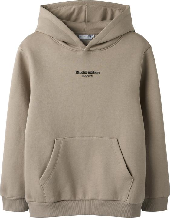 Name it Nkmbrody Ls Nreg Sweat Wh Bru Noos
