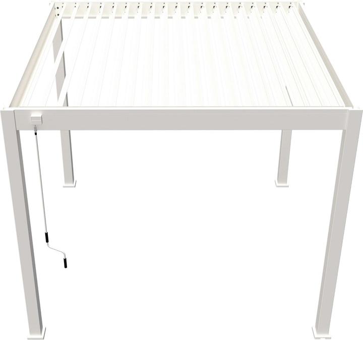 Produktbild Ventaris Pergola Classic mit Lamellendach Weiss (300 cm, 300 cm)