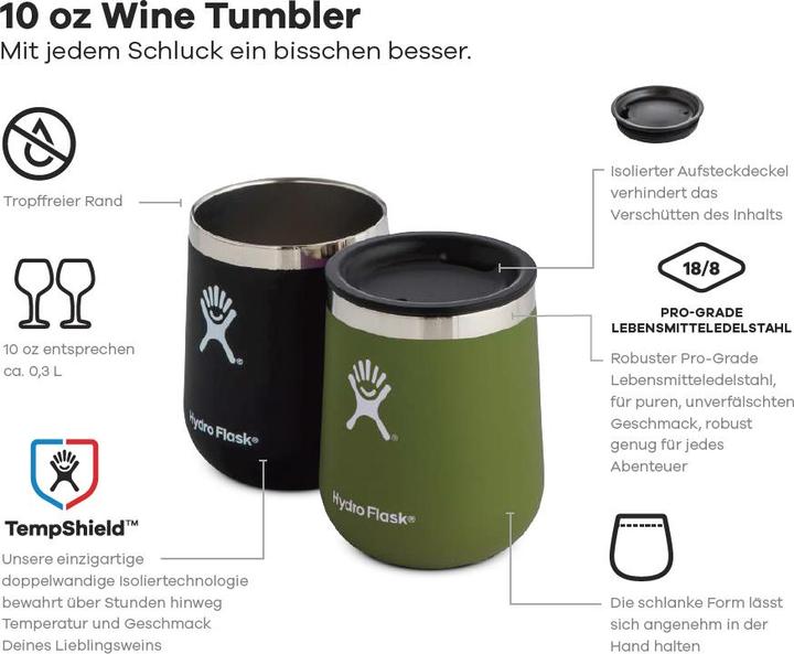 Actual product image Hydro Flask 10oz Tumbler 295ml Insulated Mug (0.30 l)