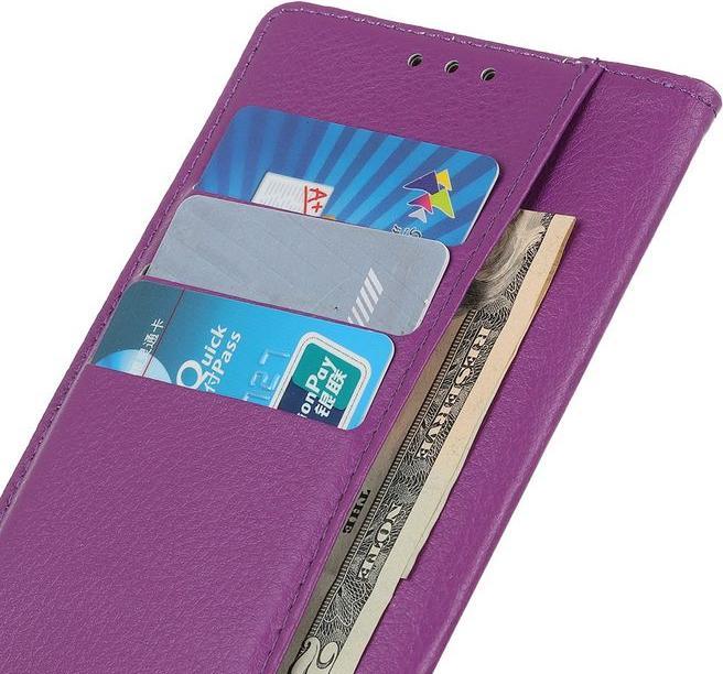 Actual product image MU Classic Litchi Leather Bookcover Series (Nokia C21)