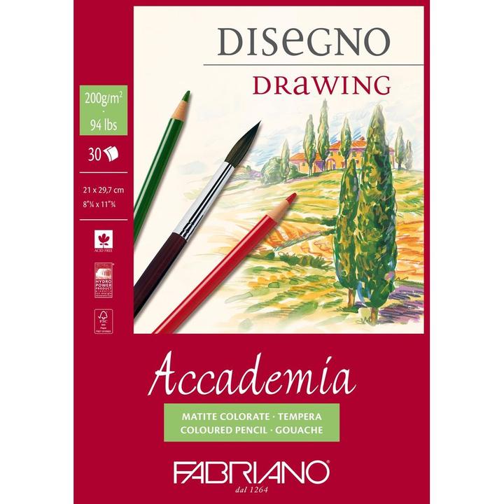 Produktbild Fabriano Academia Drawing (A4, Blanko)