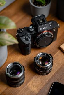 Actual product image Voigtländer VM/E Close-up and System Adapter II (Sony E)