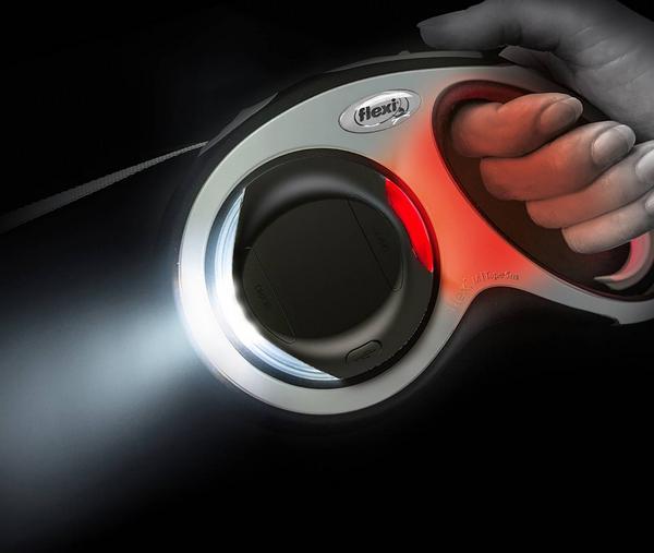 Produktbild Flexi LED-Beleuchtungssystem mit Akku, grau (S, M, L, Hund, Allgemein)