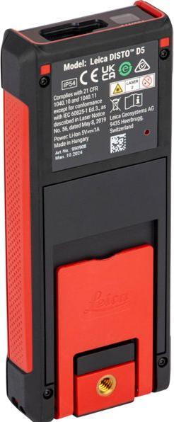 Actual product image Leica Geosystems DISTO D5 Package Laser Rangefinder (200 m, 635 nm)