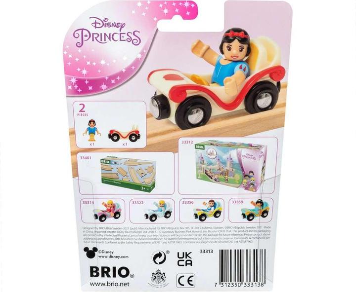 Produktbild Brio Eisenbahn Disney Princess Schneewittchen mit Waggon