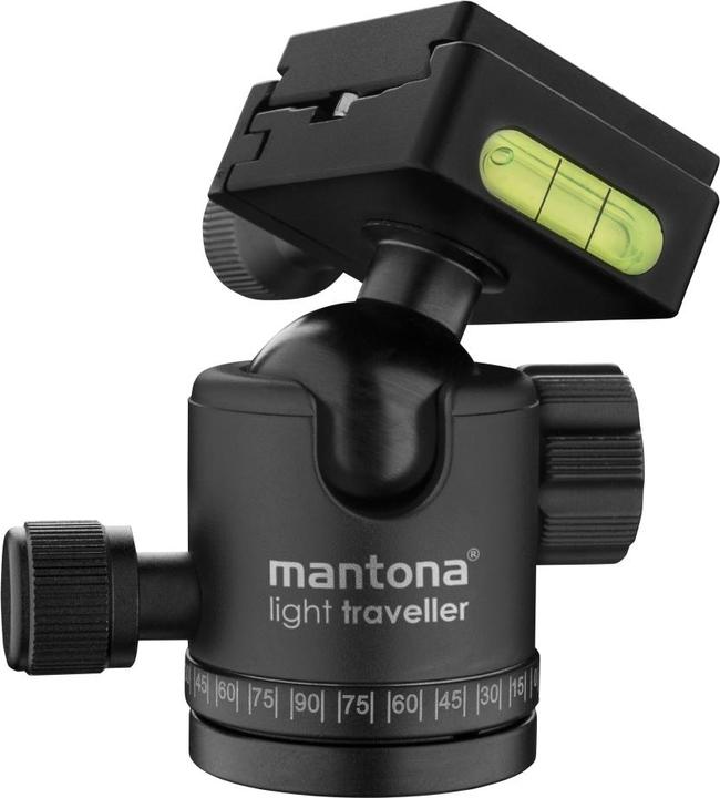 Image du produit mantona light traveller trépied de voyage noir (Métal)