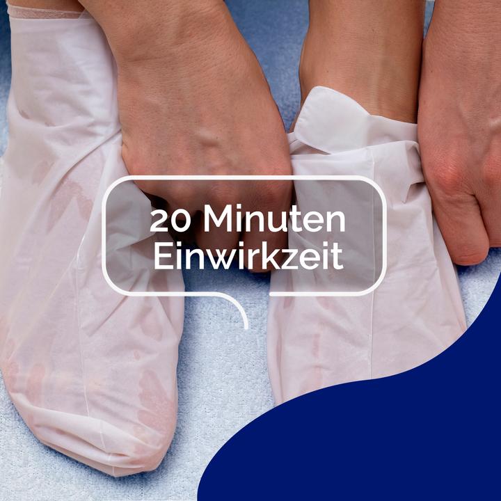 Actual product image Scholl Expert Care erfrischende Fussmaske XL mit Limette men (Foot mask, 2 ml)