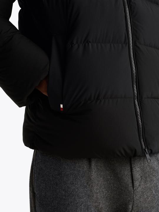 Produktbild Tommy Hilfiger Dons Jas Hooded Heren Puffer - Zwart - Maat L (L)