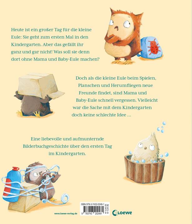 Image du produit Die kleine Eule kommt in den Kindergarten (Allemand, Debi Gliori, 2019)