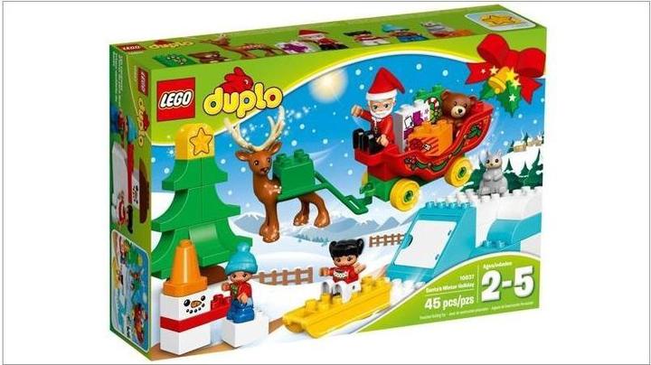 Produktbild LEGO Winterspass mit dem Weihnachtsmann (10837)