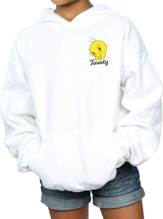 Produktbild Looney Tunes Tweety Pie Head Kapuzenpullover Mädchen (140, 146)