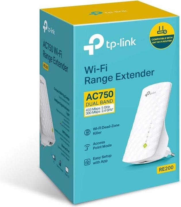 Produktbild TP-Link Re200 (433 Mbit/s, 300 Mbit/s)