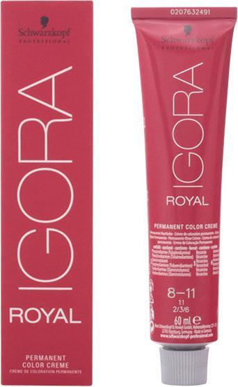 Actual product image Schwarzkopf Professional Igora Royal (8-11 Light blonde Cendre Extra)