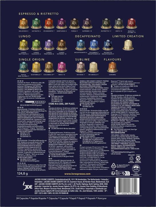 Produktbild L’OR Espresso Adventskalender (24 x Port.)