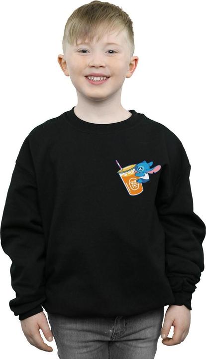 Actual product image Disney Boys Lilo And Stitch Drink Sweatshirt (140, 146)