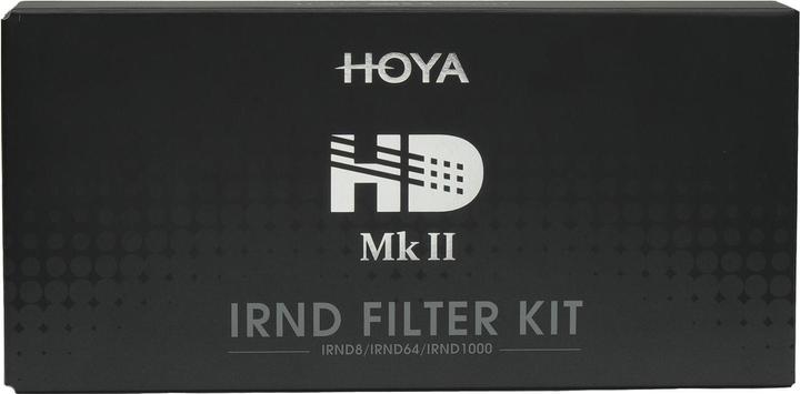 Actual product image Hoya 82.0 HD MKII IRND Filter Kit 8/64/1000 (82 mm, Neutral density filter)